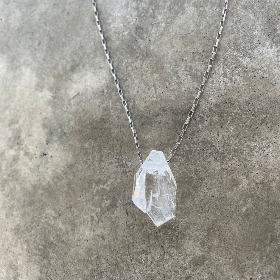 Jewelry Lisa Crowder Stone | Large Quartz Necklace