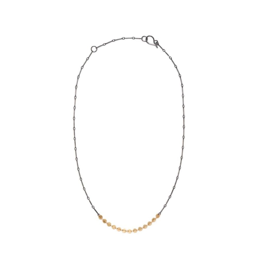 Jewelry Lisa Crowder Metal | Disc Chain Necklace