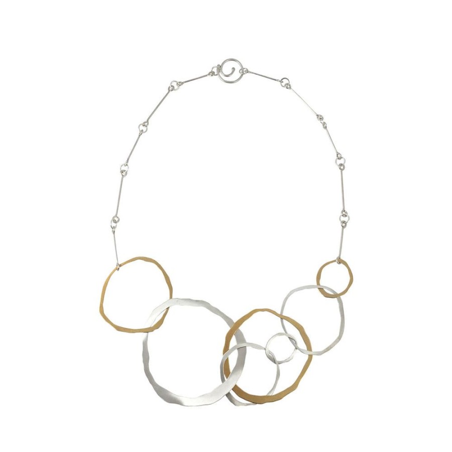 Jewelry Lisa Crowder Metal | Extra Large Jumble Rough Cut Necklace