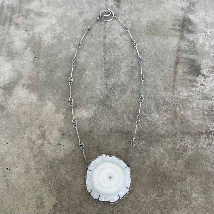 Jewelry Lisa Crowder Stone | Starburst Solar Quartz Necklace