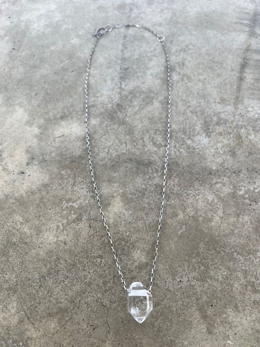 Jewelry Lisa Crowder Stone | Single Herkimer Diamond Necklace