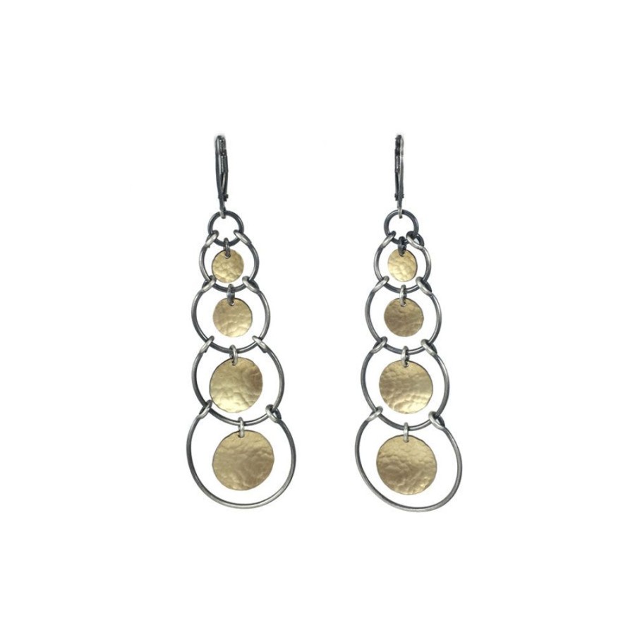 Jewelry Lisa Crowder Metal | Multi Stirrup Earring